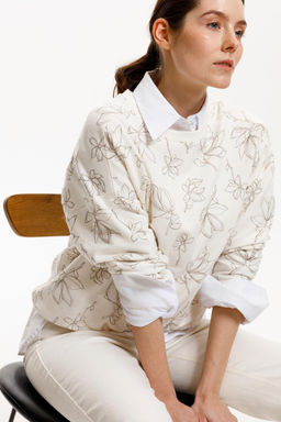 ЕВТ 3303/гардения,нежная магнолия джемпер жен