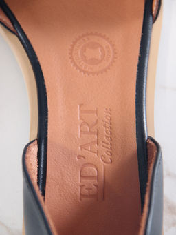 Босоножки EDART 1024.110z be. Черный+бежевый