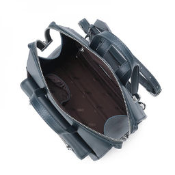 Рюкзак, кожа, MIRONPAN 6022 Темно-синий  фото 4