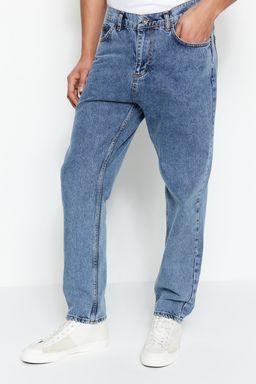 TRENDYOL MAN Mavi Relax Fit Jeans Kot Pantolon TMNSS22JE0227 - Trendyolmilla фото 4