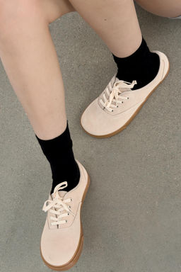 ZAPATILLAS SERRAJE BAREFOOT / Marr?n Arena - Zara фото 3