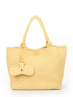 LACCOMA сумка СУ1033-А-светло-желтый эко кожа хлопок