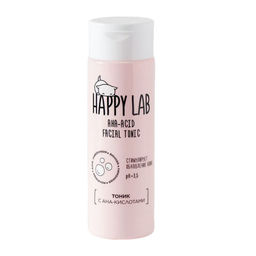Happy Lab Тоник для лица с AHA-кислотами, 200 мл 2881