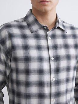 Rahat Kal?p Uzun Kollu Ekose Erkek Oduncu G?mlek