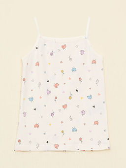 Kare Yaka Bask?l? Ask?l? K?z ?ocuk Atlet 2li - Waikiki фото 3