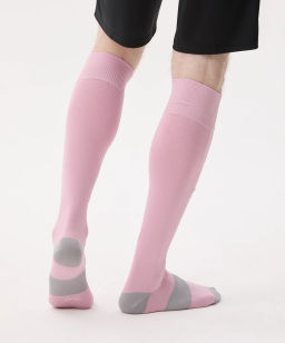 Гетры футбольные JOGEL CAMP BASIC SOCKS, розовый/белый  фото 7