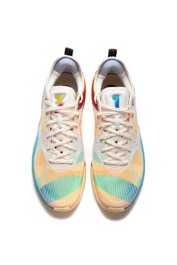 Кроссовки для баскетбола Бежевый/Красный/Неоново-оранжевый SPLASH 7.0 - Anta фото 2