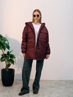 Куртка зимняя "Эмми" бордо