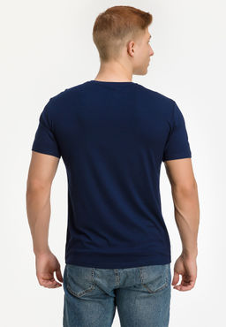 Футболка мужская короткий рукав GREG G145-V-52203 (т-синий)  фото 8