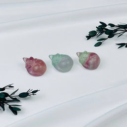 Фигурка Кошка из Флюорита