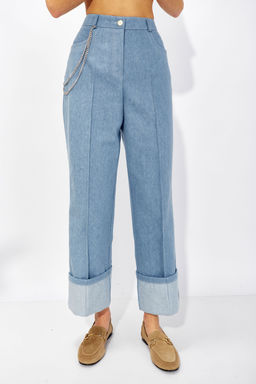 Брюки 4329 (голубой)