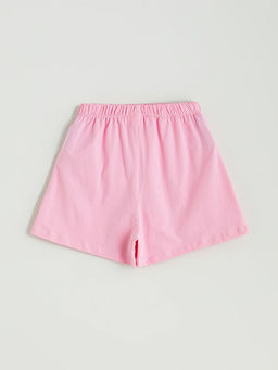 Beli Lastikli Basic K?z ?ocuk Pijama ?ort