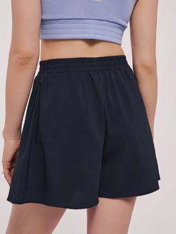 CONTE Свободные шорты из хлопка с карманами по бокам LS 2645 black - Conte elegant фото 4