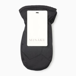 Варежки для мальчика MINAKU, чёрные, 20 см