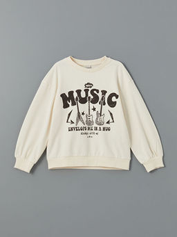 Bisiklet Yaka K?z ?ocuk Sweatshirt ve Tayt - Waikiki фото 2