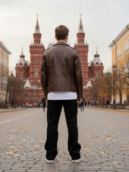 Джинсы-багги утеплённые для мальчиков - Синий мир фото 3