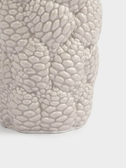 Ваза для цветов, 22 см, фарфор P, бежево-молочная, Шишки, Pinecone - Anna lafarg фото 4