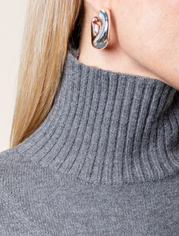 Платье из пряжи с кашемиром - Vilatte фото 2