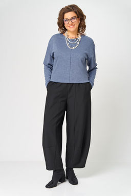 Джемпер Bliss 4234 стальной синий