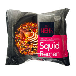 Лапша б/п со вкусом кальмара The Mishik Squid Ramen Harim, Корея, 130 г Акция
