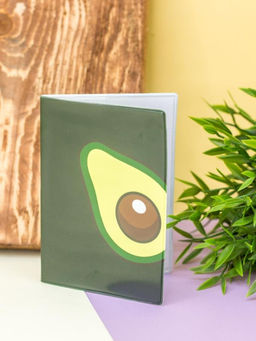ОБЛОЖКА ДЛЯ ПАСПОРТА "Avocado one", плотность 560 мкм