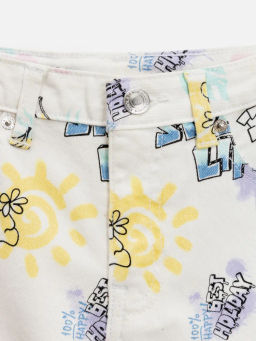 ACOOLA / Шорты джинсовые детские для девочек Gloom набивка фото 5