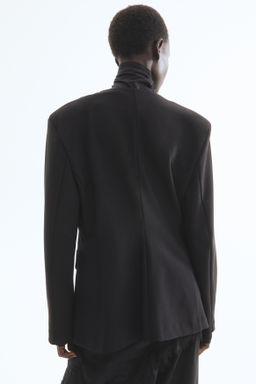 Blazer de punto sin cuello - H&m фото 5