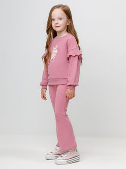 КР 400871/темно-розовый 1710 к643 брюки для дев - Crockid фото 4