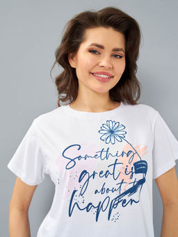 Футболка женская _ 12722/Something - F5 фото 7