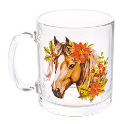 Кружка ЧАЙНАЯ НОВОГОДНИЙ КОНЬ 320мл