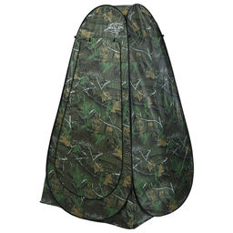 Палатка туристическая Maclay, самораскрывающаяся, для душа, 120х120х195 см, цвет хаки  фото 5