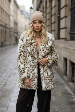 Куртка Рысь (белая) 2488