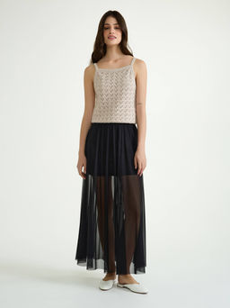 CONTE LDK2445 Топ женский beige - Conte elegant фото 2