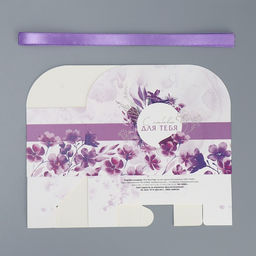 Цена за 5 шт. Переноска для цветов складная Прованс, 17 13 7 см - Дарите счастье фото 5