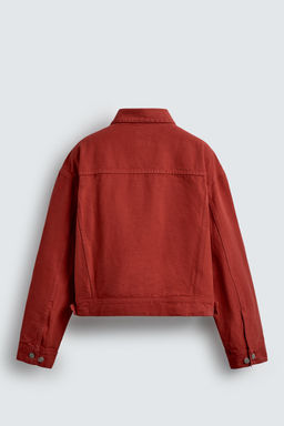 CROPPED FIT JACKET - Zara фото 9