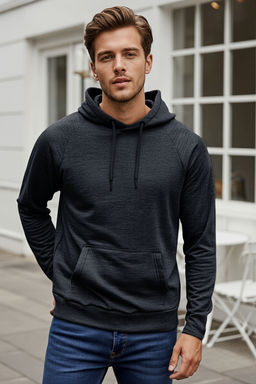TRENDYOL MAN Gri Regular/Normal Kesim Kapusonlu Ici Polar/S?cak Tutan Sweatshirt TMNAW23SW00194 - Trendyolmilla фото 58