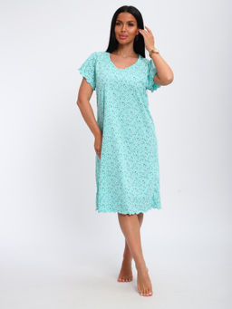 Сорочка женская (01064 синий) - Плиона фото 56