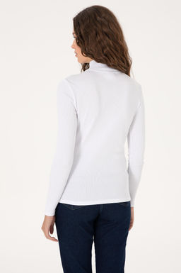 Kad_n Beyaz Sweatshirt Sepette S_rpriz _ndirim - U.s. polo assn фото 5
