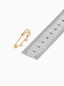 Цена за 2 шт. Булавка для подвесок PO-035, №01, 2 шт. 3.5?0.5 см, цвет золото