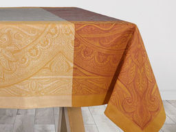 0с23-ЯК Скатерть 178*320 "Кашемирский огурец" цв.песочный