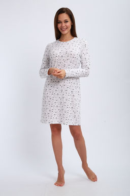 Ночная сорочка длинный рукав из кулирки Соня овечки