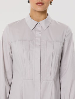 Платье с длинным рукавом