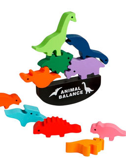 Уценка Развивающая игра балансир «Динозавры» 13×20.5×3 см
