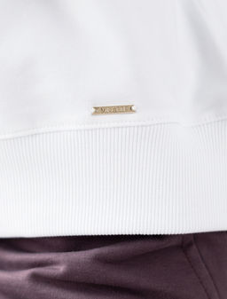 Свитшот из тонкого футера с эластаном