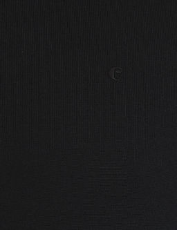 Черный базовый вязаный свитер с водолазкой узкого кроя - Cacharel фото 6