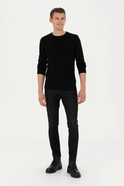 Мужской черный свитер - U.s. polo assn фото 11