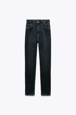 TRF SCULPT HIGH-WAIST JEANS - Zara фото 4