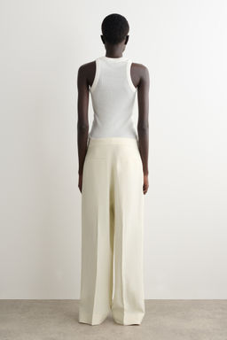 PANTAL?N SASTRE DE MEZCLA DE LINO STRAIGHT LEG - H&m фото 8