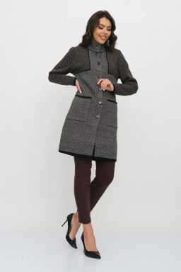 ЗЛАТА Кардиган С 2064/кофейный микс