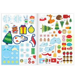 Набор книг с наклейками Новый год стучится в дверь, 2 шт. по 12 стр. - Буква-ленд фото 4